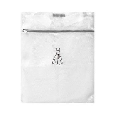 Imagem de Saco De Lavagem Dobrável De Poliéster Com Bordado Fofo Para Máquinas D