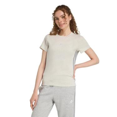 Imagem de Camiseta Adidas Slim com Três Listras Holiday Feminina-Feminino