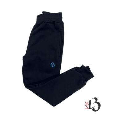 Imagem de Calça Moletom Lisas Infantojuvenil - VISTA LB, Preto, 12