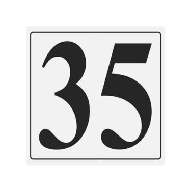 Imagem de PATIKIL Placa grande de metal, 30,5 x 30,5 cm, placa de sinalização, 30,48 cm x 30,5 cm, marcador de área para estacionamento resistente ao clima para uso interno e externo