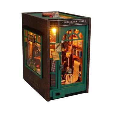 Imagem de Kit De Mini Livraria DIY Para Crianças, Modelo De Estante De Livros De