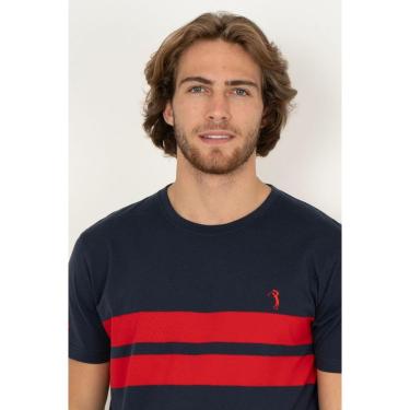 Imagem de Camiseta Listrada Aleatory Frank Marinho-Masculino