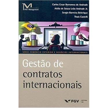 Imagem de Gestão De Contratos Internacionais Sortido - FGV, Sortido