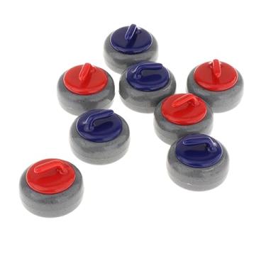 Imagem de Lljsszr Jogo de Curling de Mesa com 8 Discos - Brinquedo Educativo Interativo para Crianças E Pais