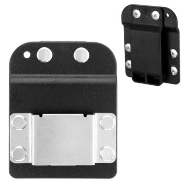 Imagem de 1 pacote com cinto de ferramentas de 2,5 cm de largura, clipe de broca de liberação rápida, suporte de fita métrica para cinto, sem fio, acessórios de construção para homens, cinto de ferramentas