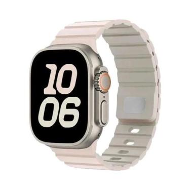 Imagem de Pulseira Magnética De Silicone De 49mm 46mm 45mm 44mm 41mm 42mm Para A