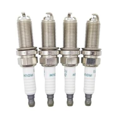 Imagem de 4 peças FK20HBR11 3473 Vela de ignição de irídio 9091901249 267700-4200 DFH6B-11A 1501 Velas de ignição de peças automotivas