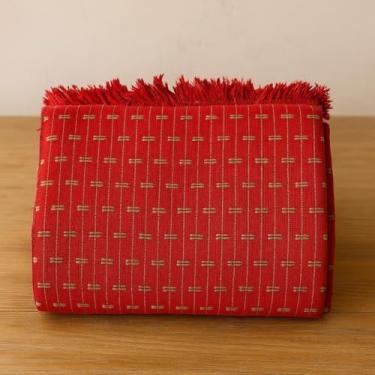 Imagem de Manta para Sofá Tijolinho Grande Luxo Casal 240x180 M |x Capa Protetora Antipoeira ee Decorativa | Manta de Sofá Premium(Tijol 2.8x1.8M Vermelho/Carame)