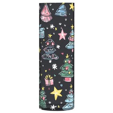 Imagem de Qilmy Vaso de árvore de Natal e estrelas para flores, vaso de belas artes, decoração de casa para escritório, sala de jantar, sala de estar, casamento, 150