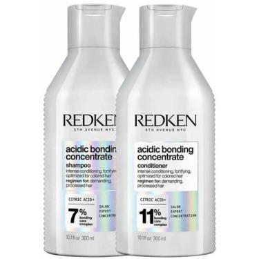 Imagem de Kit Redken Acidic Bonding Concentrate Shampoo 300ml e Condicionador 30