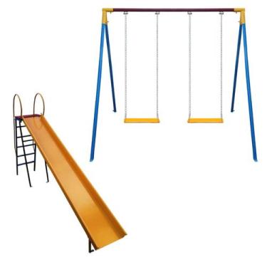 Imagem de Playground Escorregador e Balanço Esportes Express Cód. 1507