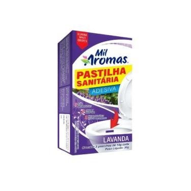 Imagem de Pastilha Sanitária Lavanda 3 Adesiva Mil Aromas