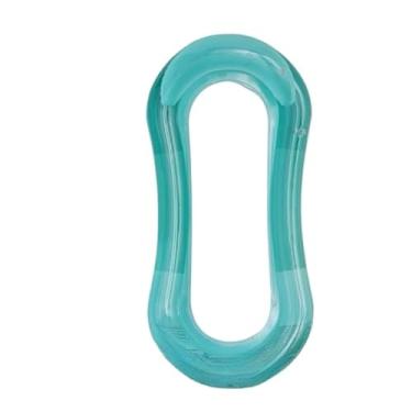 Imagem de Colchão Inflável de Piscina 165cm com Tela Respirável – Cama Flutuante Adulto Confortável Verão(Água verde,2 peças)