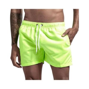 Imagem de Calções De Banho Masculinos De Secagem Rápida, Leves, Com Forro De Mal