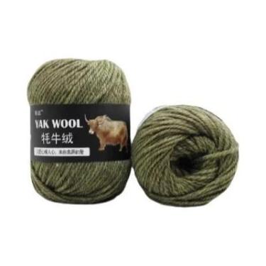 Imagem de Fio De Lã Misturada De Cashmere De Yak E Merino Para Tricô E Crochê De