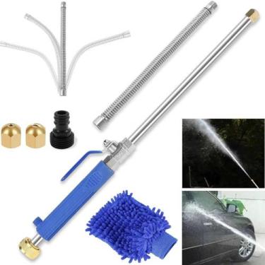 Imagem de Lança De Lavagem De Alta Pressão Portátil Com 2 Bicos, Ferramenta De P