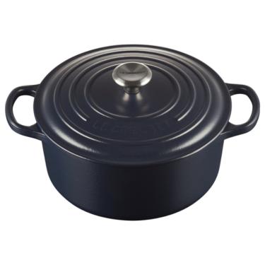 Imagem de PANELA LE CREUSET REDONDA SIGNATURE FERRO FUNDIDO 28CM AZUL NAVY 21177285214430