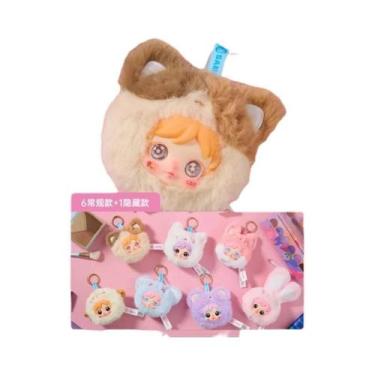 Imagem de Espelho De Maquiagem De Boneca Fofa Em Vinil, Caixa Surpresa De Pelúci