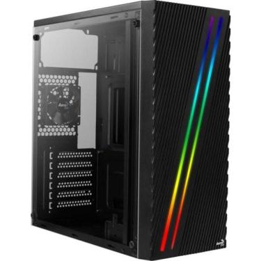 Imagem de Gabinete Gamer Aerocool Atx Streak V1 Preto