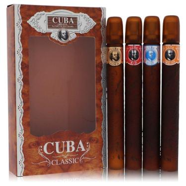Imagem de Perf.col. Masc.cuba Gold Fragluxe Caixa Presente 35ml Cuba Red,cuba Blue,cuba Gold,cuba Orange