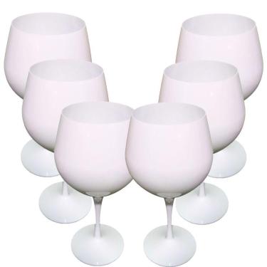 Imagem de Taça Para Drinks Acrílico Branca Moscow 700ml - 6 Un