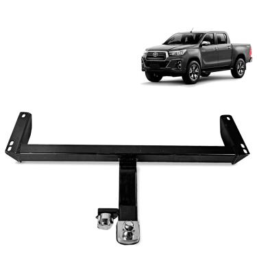Imagem de Engate de Reboque Hilux 2005 a 2025 Rabicho Fixo 500kg