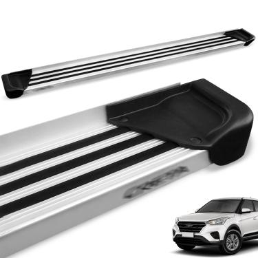 Imagem de Estribo Lateral Creta 2017 a 2026 Aluminio Natural A1