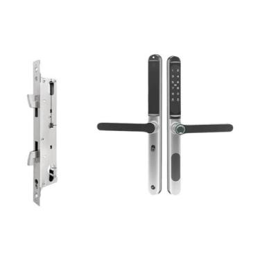 Imagem de Fechadura Inteligente Deslizante Slim À Prova d'Água 2.8CM Com Impress