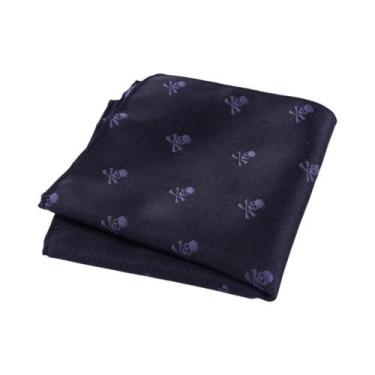 Imagem de Lenço De Bolso Masculino Vintage Com Estampa Paisley Floral, Acessório