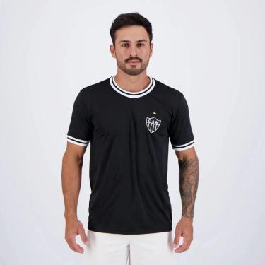 Imagem de Camisa Atlético Mineiro Jacquard Masculina Retrômania-Masculino
