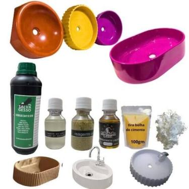 Imagem de Kit de Aditivos para Cimento de Alto Padrão - Tudo que Você Precisa pa