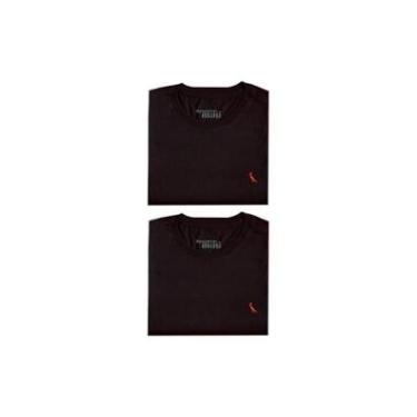 Imagem de Kit 2 Camisetas Brasa Pica Pau Bordado Reserva Mini-Masculino