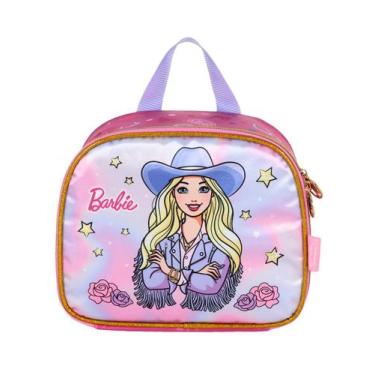Imagem de Lancheira Bolsa Térmica Escolar Barbie Boiadeira La42653 - Luxcel