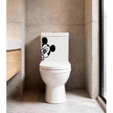 Imagem de Adesivo Para Vaso Sanitário Mickey Mod17 - Lojinha Da Luc Adesivos