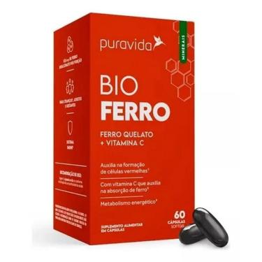 Imagem de Bio Ferro - Ferro + Vitamina C - 60 Caps - Puravida-Unissex