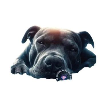 Imagem de Kit De Pintura Em Diamante De Bulldog Francês 5D DIY, Bordado De Cão, 