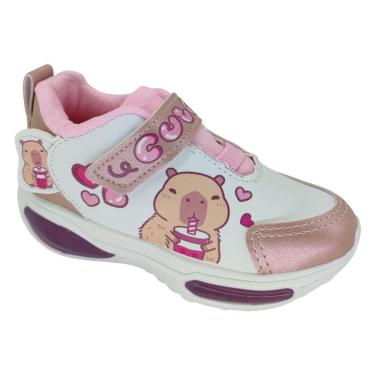 Imagem de Tênis Minipé Capivara Cute Led MP2530 - Juvenil-Feminino