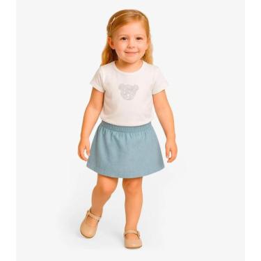 Imagem de Blusa Infantil Feminina Select Bege, 10, Bege