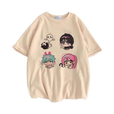 Imagem de Camiseta Teen Psychedelic Alien Stage Top, Estilo Vintage Dos Anos 80 