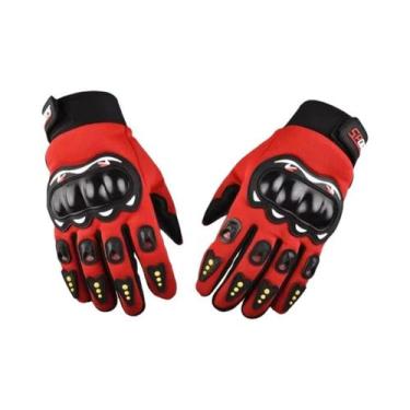 Imagem de Luvas De Motocicleta De Dedo Inteiro Respiráveis E Protetoras Para Cor