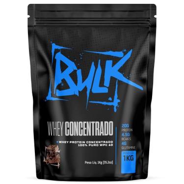 Imagem de Whey Protein Concentrado 100% Puro 1kg Bulk Nutrition-Unissex