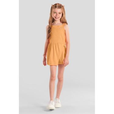 Imagem de Macaquinho infantil menina quadriculado Brandili-Feminino