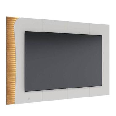Imagem de Painel Suspenso para Tv Amalfi Off White Matte Freijó  Colibri