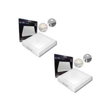 Imagem de Painel Plafon LED 24W Sobrepor Quadrado Avant  6500K