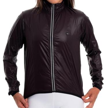 Imagem de Jaqueta Corta Vento de Ciclismo Feminina Márcio May Pro Black-Feminino