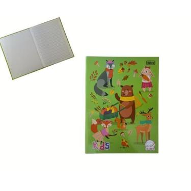 Imagem de Caderno Caligrafia de Brochura Kids 40 folhas Capa:Verde - Tilibra