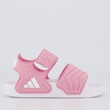 Imagem de Sandalia Adidas Adilette 2 Juvenil Pink-Unissex