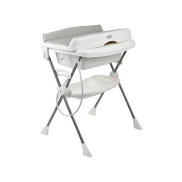 Imagem de Banheira de Bebe com Trocador Burigotto Splash+ Granito Cinza, Granito