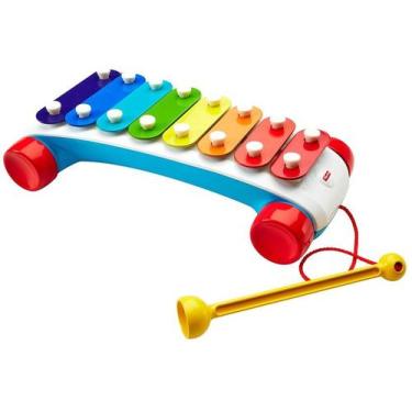 Imagem de FISHER-PRICE Infantil Xilofone com 8 Teclas Coloridas - Mattel, Colori