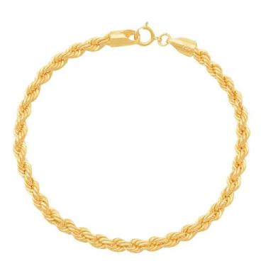 Imagem de Pulseira em Ouro 18k Cordão - AU6800 - BRUNA TESSARO JOIAS